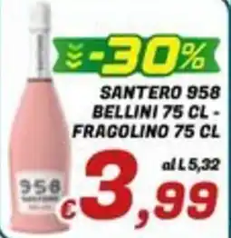Idromarket Santero 958 Bellini Fragolino offerta