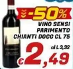 Idromarket Vino Sensi Parimento offerta