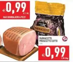 Iperfamily Parmacotto Prosciutto Cotto offerta
