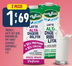 Gruppo Pascar Latte UHT alta digeribilità Trevalli offerta