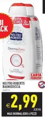 Iperfamily Neutro Roberts Bagnodoccia offerta
