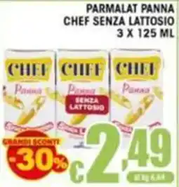 Sacoph Parmalat Panna Chef senza lattosio offerta
