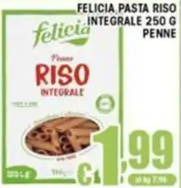 Sacoph Felicia Pasta Riso Integrale offerta