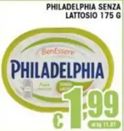 Sacoph Philadelphia senza lattosio offerta