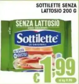 Sacoph Sottilette senza lattosio offerta