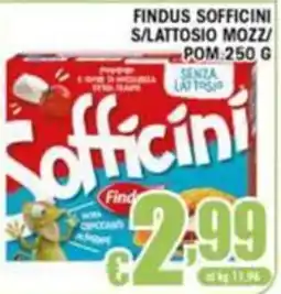 Sacoph Findus sofficini s/lattosio mozz offerta