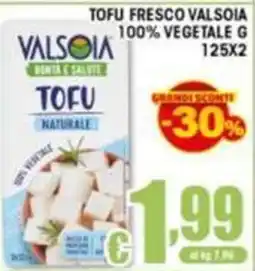 Sacoph Tofu fresco Valsoia offerta