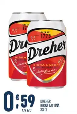 Gruppo Pascar Dreher Birra Lager Originale offerta