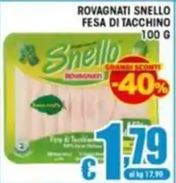 Sacoph Fesa di tacchino Snello offerta
