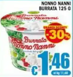Sacoph Burrata Nonno Nanni offerta