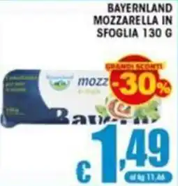 Sacoph Bavernland Mozzarella in Sfoglia offerta