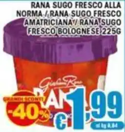 Sacoph Rana sugo fresco offerta