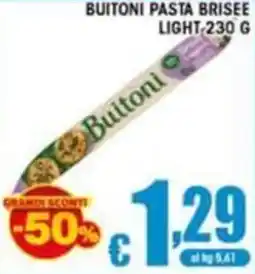 Sacoph Buitoni pasta brisee light offerta