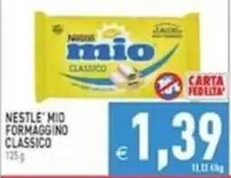 Iperfamily Nestlé mio formaggino classico offerta