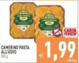 Iperfamily Camerino pasta all'uovo offerta