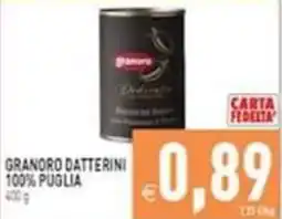 Iperfamily Granoro Datterini 100% Puglia offerta