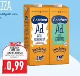 Arborea latte UHT senza lattosio