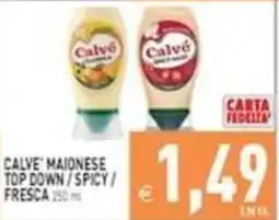 Iperfamily Calvé maionese top down offerta