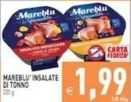 Iperfamily Mareblu' insalate di tonno offerta