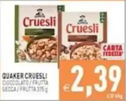 Iperfamily Quaker Cruesli offerta