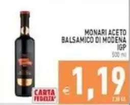 Iperfamily Monari Aceto Balsamico di Modena IGP offerta