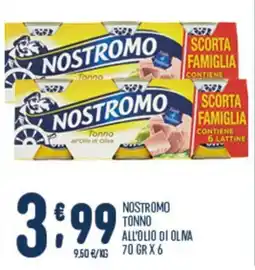 Gruppo Pascar Nostromo tonno all'olio di oliva offerta