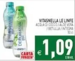Iperfamily Vitasnella le linfe acqua di cocco / aloe vera / betulla / integra offerta