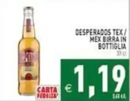 Iperfamily Desperados Tex / Mex Birra in bottiglia offerta