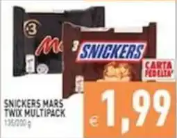 Iperfamily Snickers Mars Twix Multipack offerta