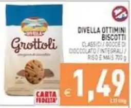 Iperfamily Divella Ottimini Biscotti offerta