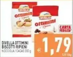 Iperfamily Divella ottimini biscotti ripieni offerta