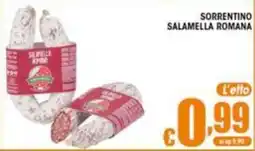 Sacoph Sorrentino salamella romana offerta