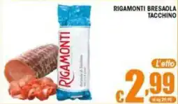 Sacoph Rigamonti bresaola tacchino offerta