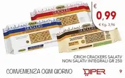 Diper Crich crackers offerta