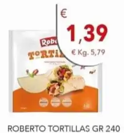 Diper Roberto tortillas offerta