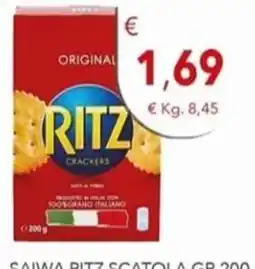 Diper Ritz crackers offerta