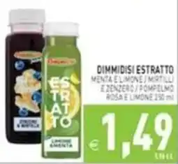 Iperfamily Dimmidis estratto menta e limone / mirtilli e zenzero / pompelmo rosa e limone offerta