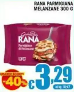 Sacoph Rana Parmigiana di Melanzane offerta