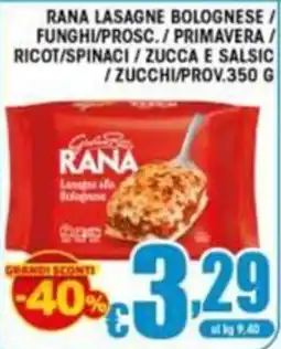 Sacoph Rana Lasagne Bolognese offerta