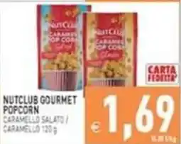 Iperfamily Nutclub gourmet popcorn offerta