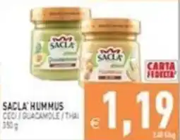 Iperfamily Sacla' hummus offerta