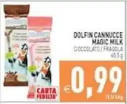 Iperfamily Dolphin Cannucce Magic Milk offerta