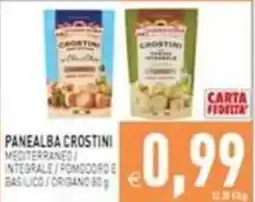 Iperfamily Panealba crostini offerta