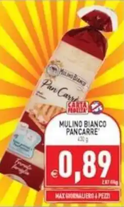 Iperfamily Mulino Bianco Pancarre offerta