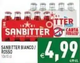 Iperfamily Sanbitter bianco / rosso offerta