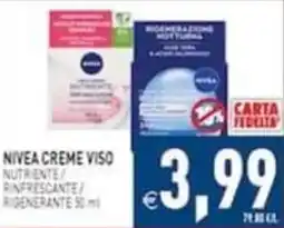 Iperfamily Nivea creme viso nutriente / rinfrescante offerta
