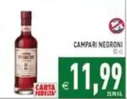 Iperfamily Campari Negroni offerta
