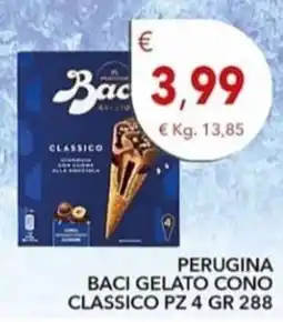 Diper Perugina Baci Gelato Cono Classico offerta