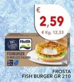 Diper Frosta fish burger offerta