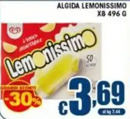 Sacoph Algida Lemonissimo offerta